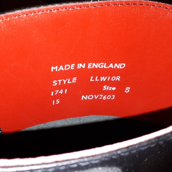 Lewis Leathers motorcycle boots black size 7 nwot - Picture 5 of 7